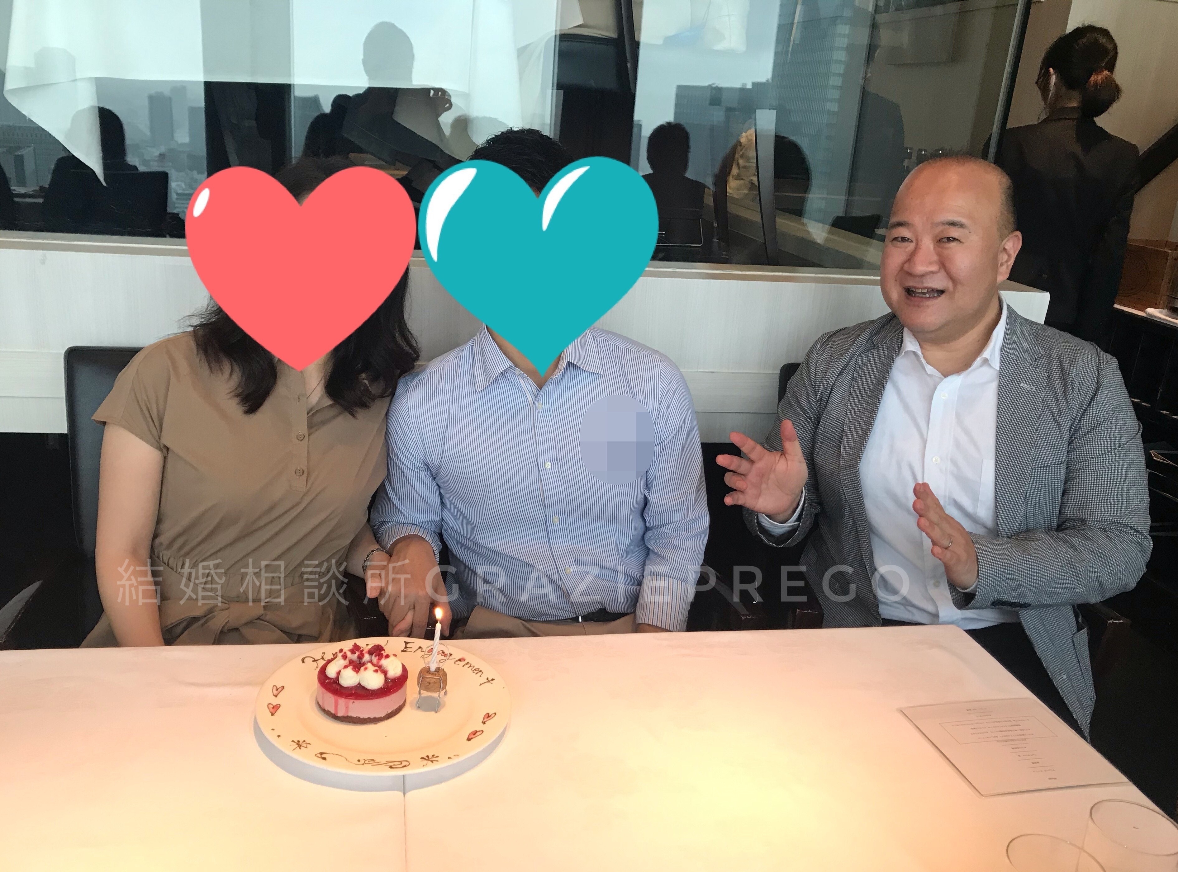 オンラインお見合いで出会いました。優しく受け入れてくれる誠実な人柄と「好き」と気持ちを言葉にしてくれることに安心できて、この人となら上手くやって行けると思えました。