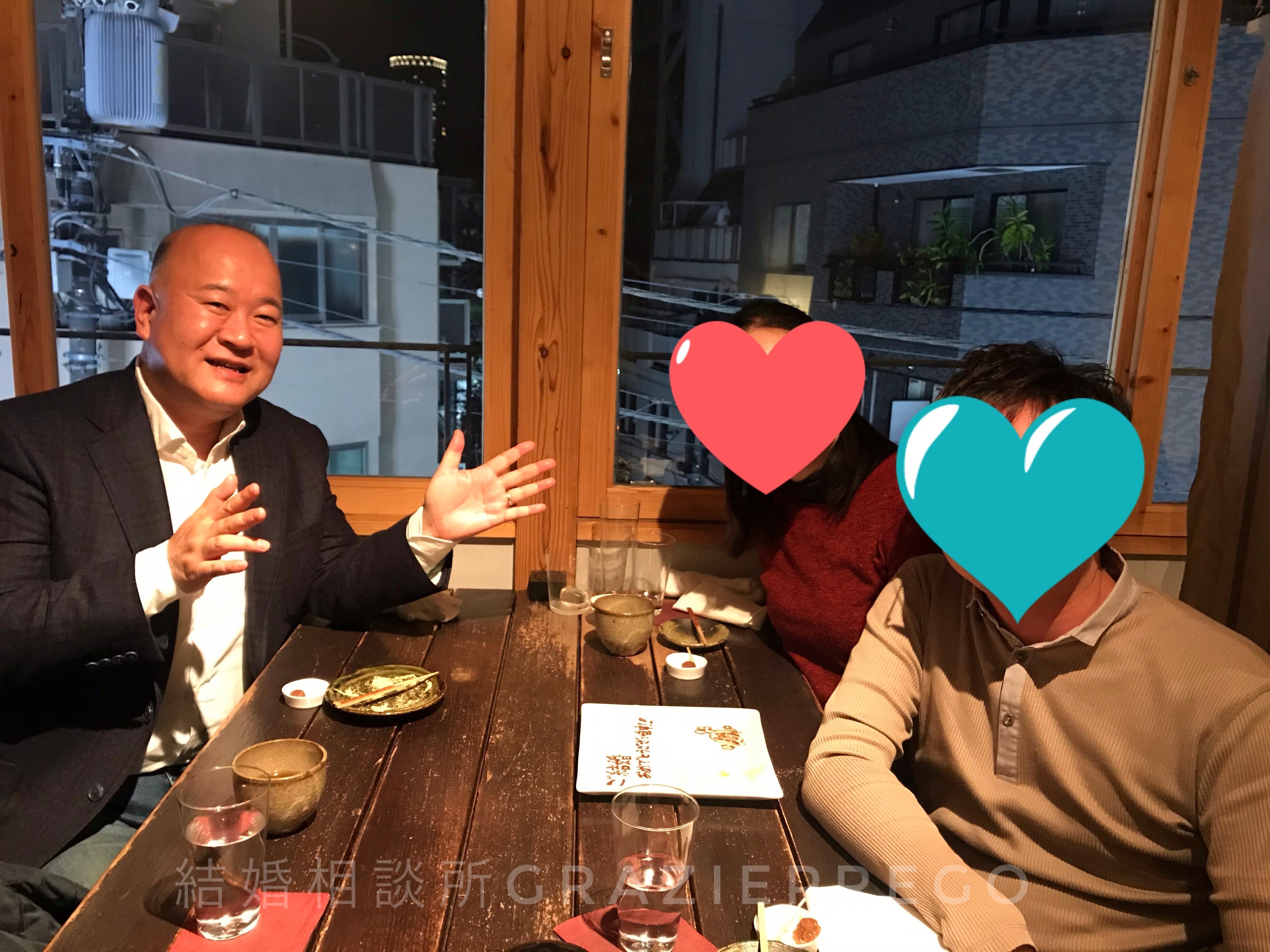 自分に誠実な関心を寄せ、欠点にも正面から向き合ってくれた事を感じて決意しました。